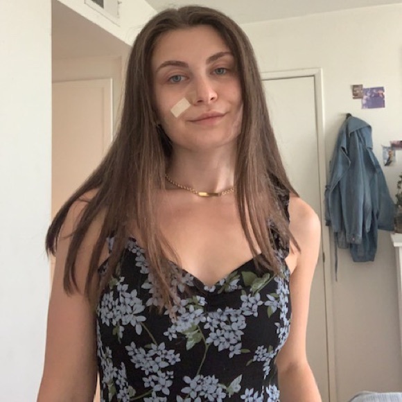 Bloomingdale’s floral mini sundress - Picture 3 of 3